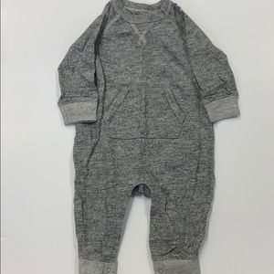 Baby Gap one piece gray boys outfit